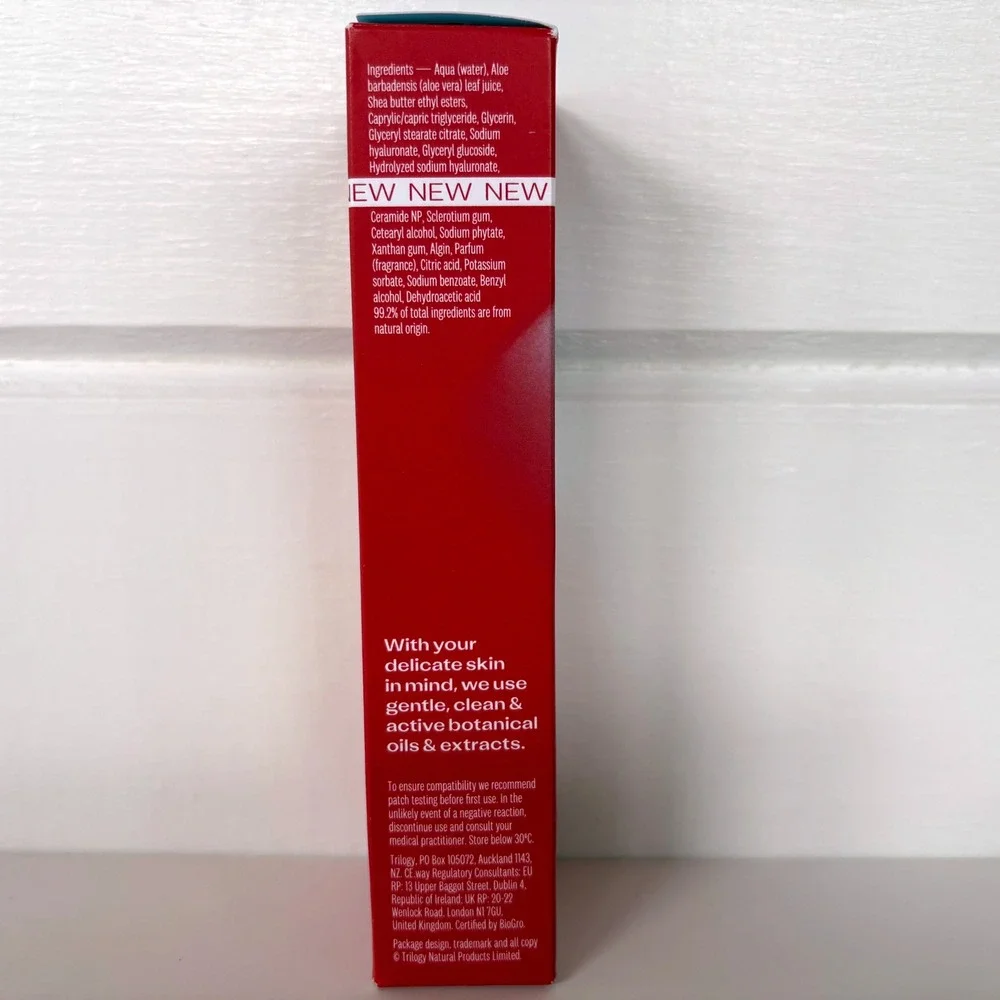 Trilogy Hyaluronic Acid+ Water Cream Advanced Hydration‎ Lightweight Moisturizer